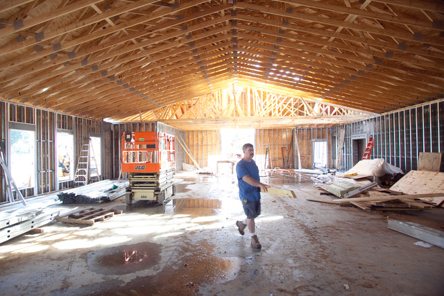 history-16 Construction of the Blanton Family Ministry Center
